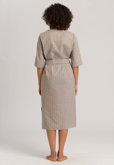 78709 Urban Casuals Dress - 2370 Earthy Stripe